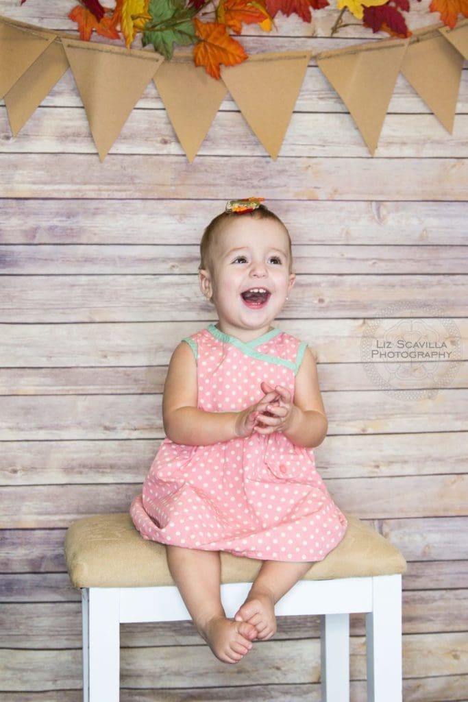 Toddler Girl Smiling