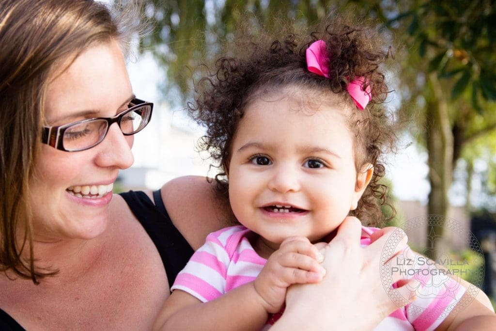 Mother with Young Daughter