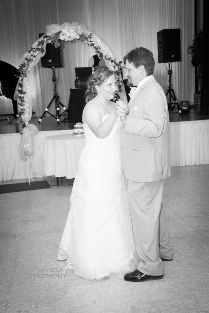 Bride & Groom Dancing