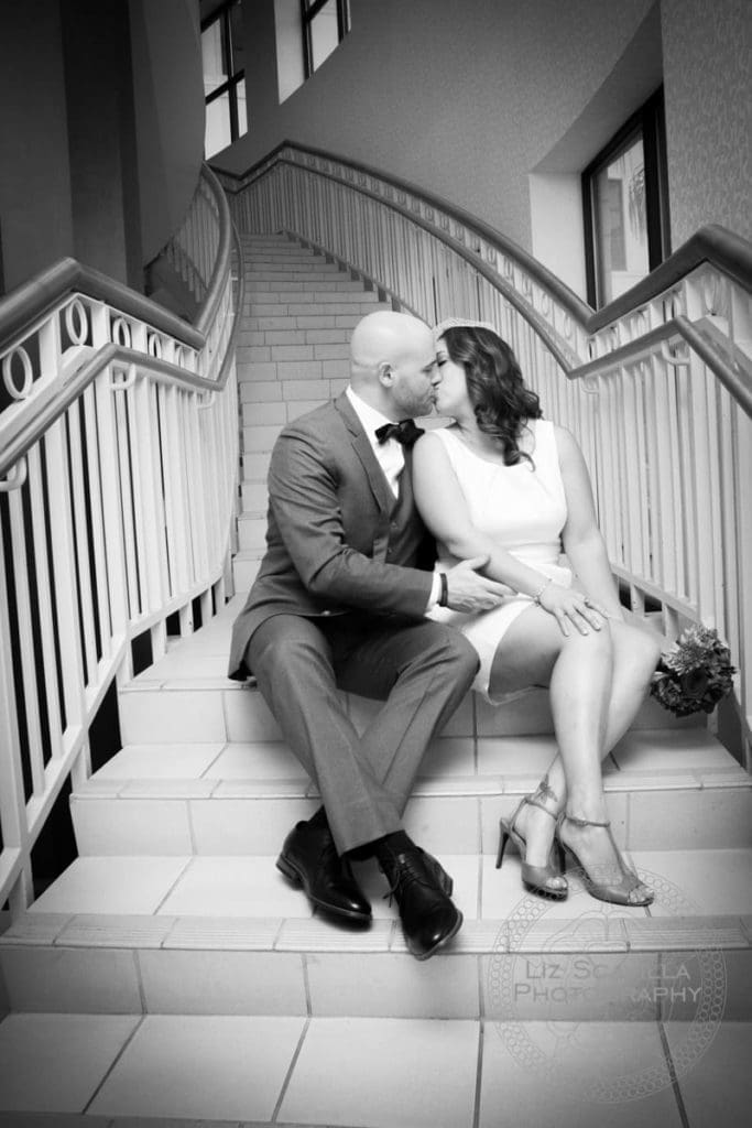 Kissing On Steps