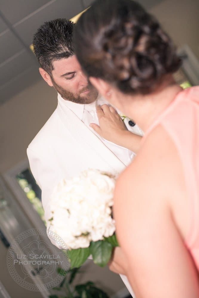 Fixing Groom's Tie