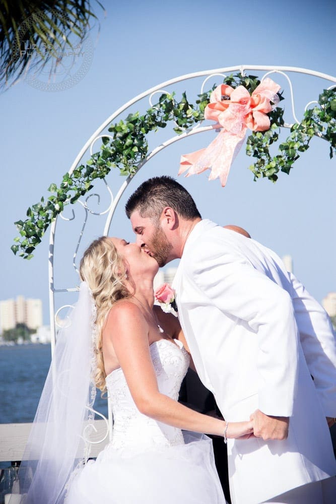 First Kiss As Husband & Wife