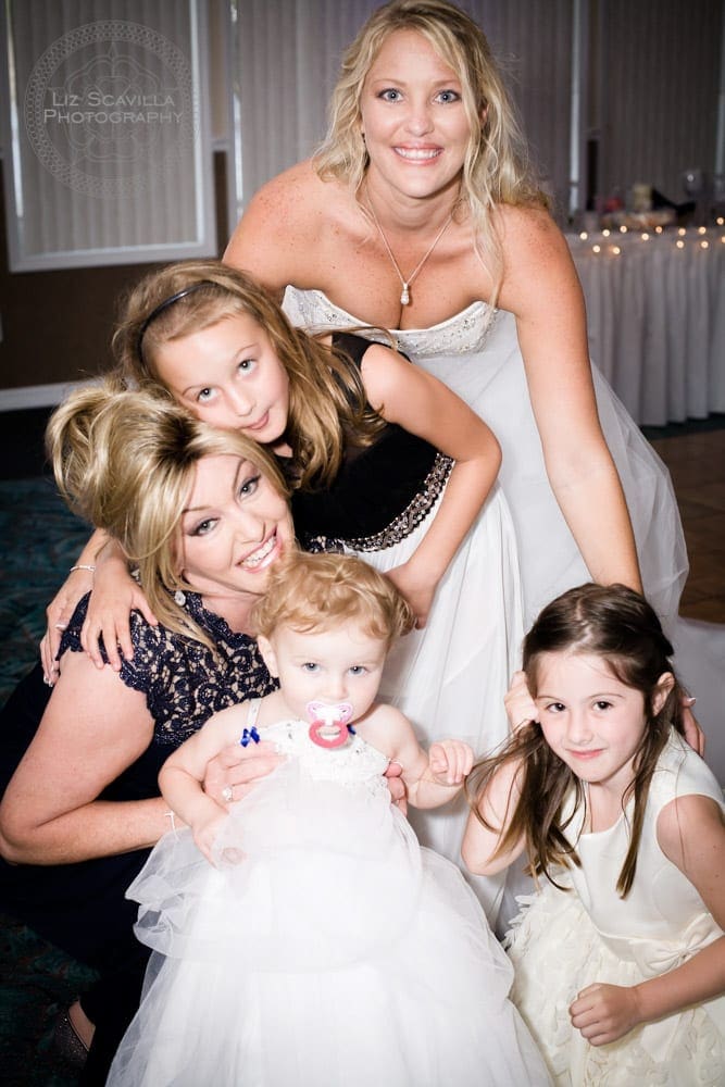 Bride with Family