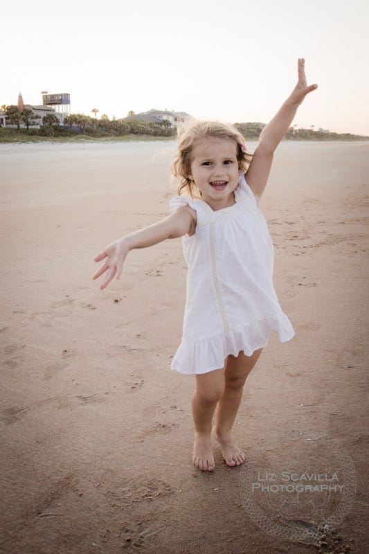 Little Girl on Beach