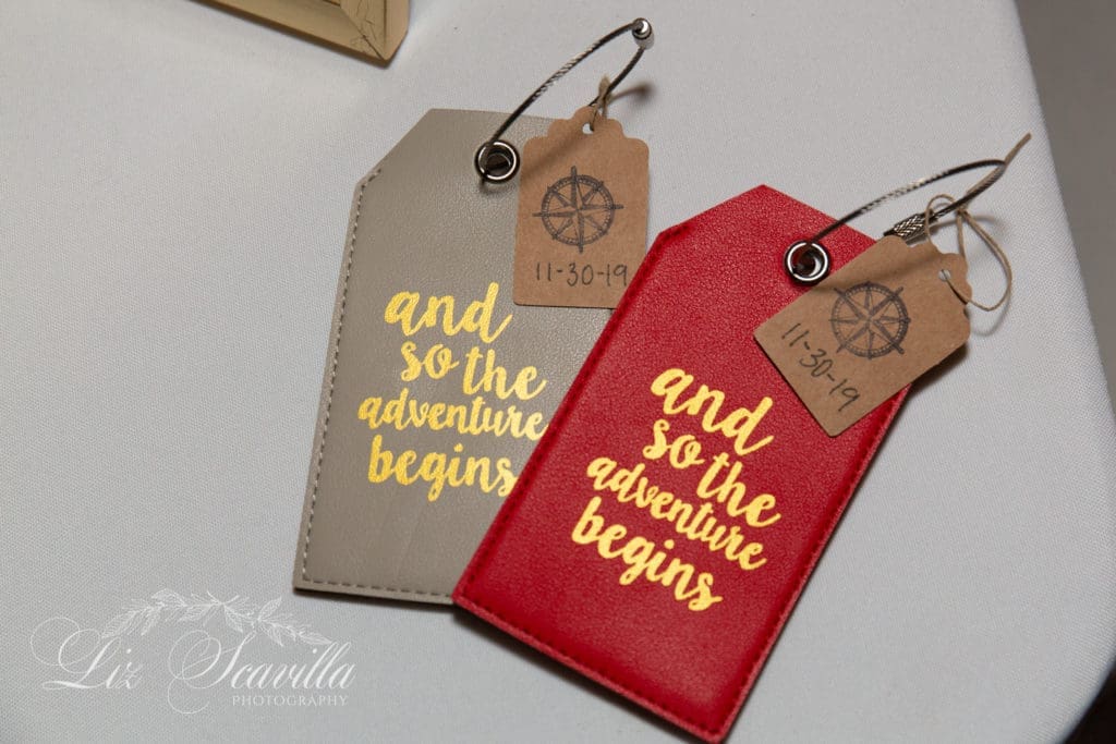 Wedding Gift Leather Bag Tags