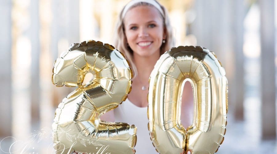 2020 Balloon Senior Photos - Daytona Beach - Liz Scavilla Photography