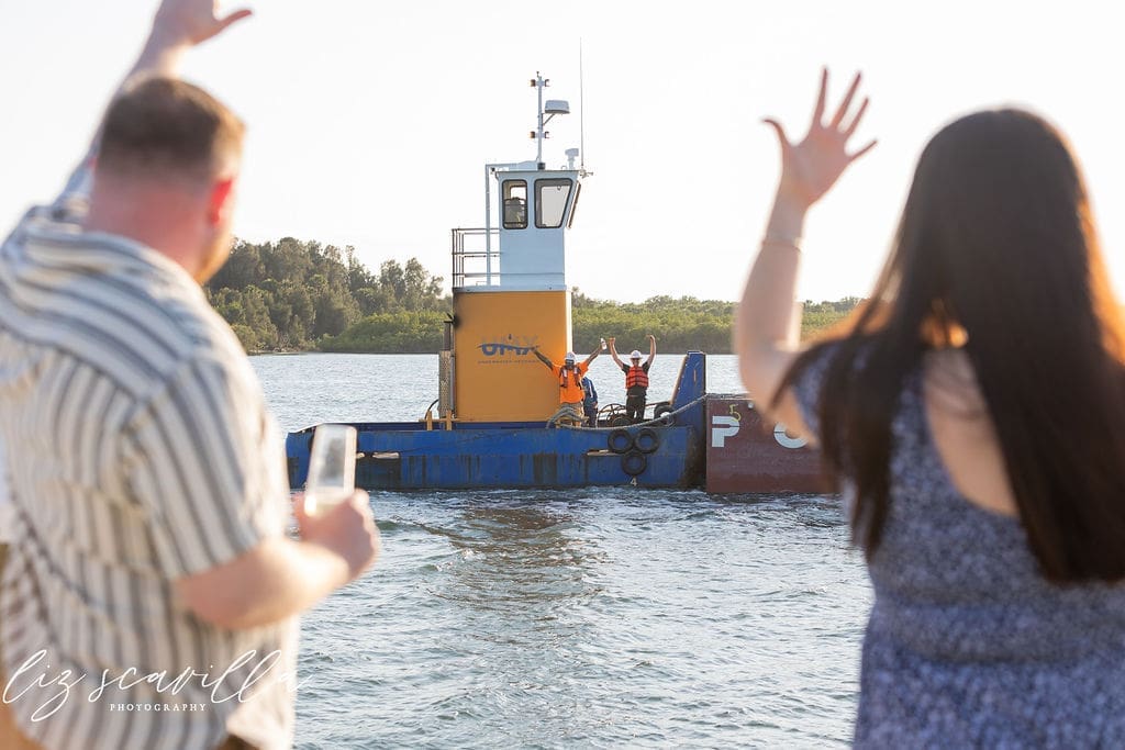 proposal photography Daytona Beach engagement moment